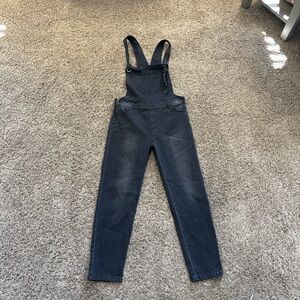 Ellison Charcoal Denim Overalls